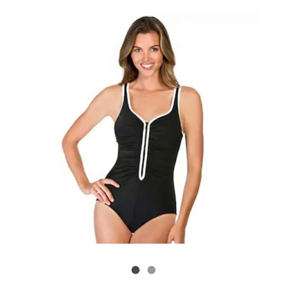 Reebok Black Swim Suit WORN ONCE